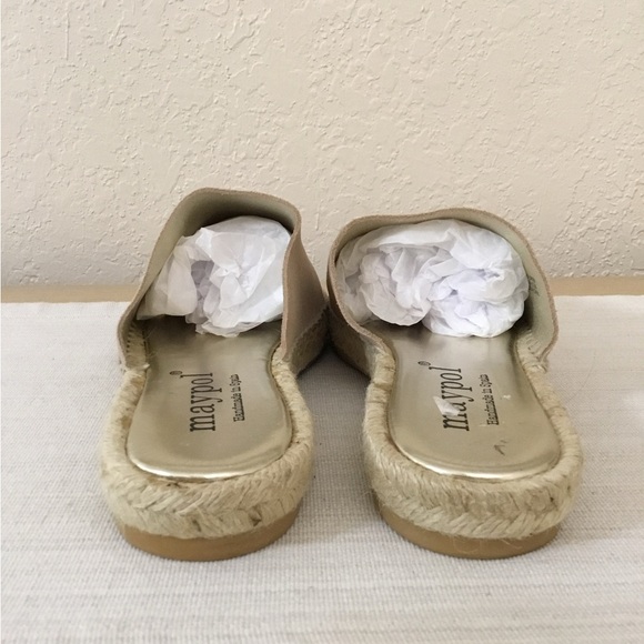 Anthropologie Maypol Suede Band Espadrille Slides size 39 - Picture 7 of 11